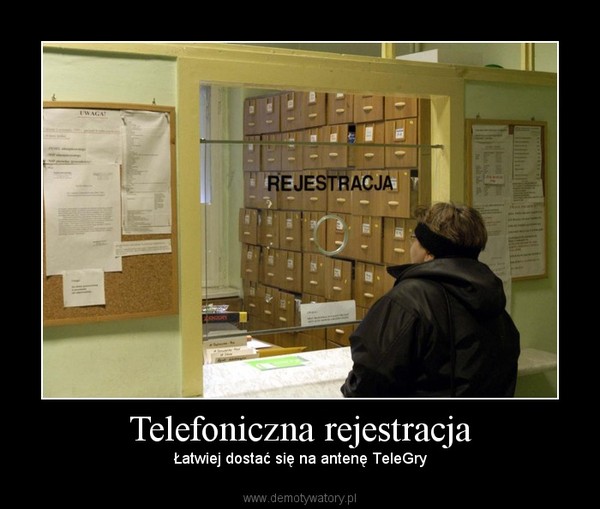 Telefoniczna rejestracja