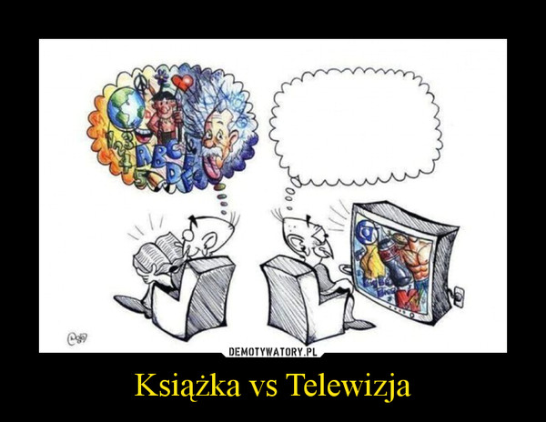 Książka vs Telewizja