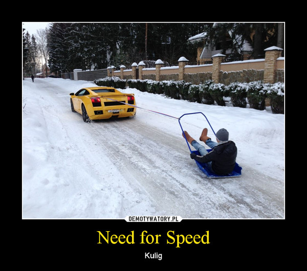 Need for Speed – Kulig 