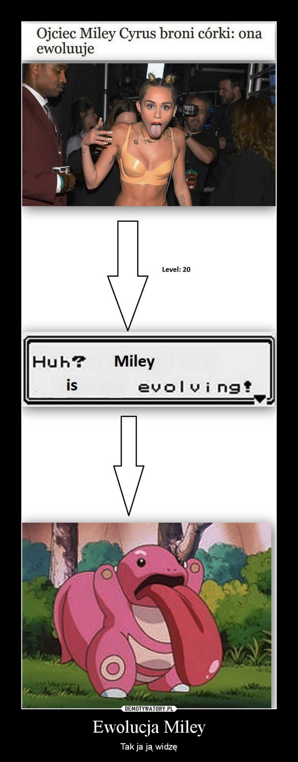 Ewolucja Miley – Tak ja ją widzę 