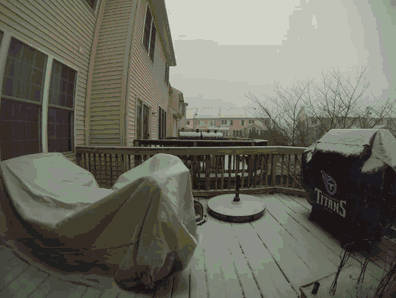 24-godzinne opady śniegu w Wirginii –  