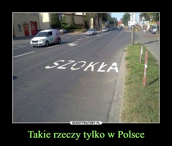 Takie rzeczy tylko w Polsce
