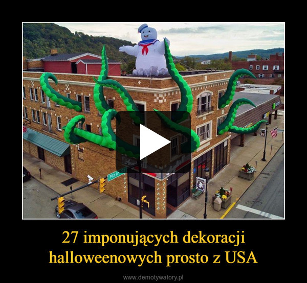 27 imponujących dekoracji halloweenowych prosto z USA –  