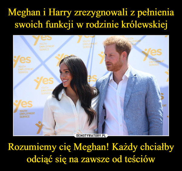 Meghan i Harry zrezygnowali z pełnienia swoich funkcji w rodzinie królewskiej Rozumiemy cię Meghan! Każdy chciałby odciąć się na zawsze od teściów