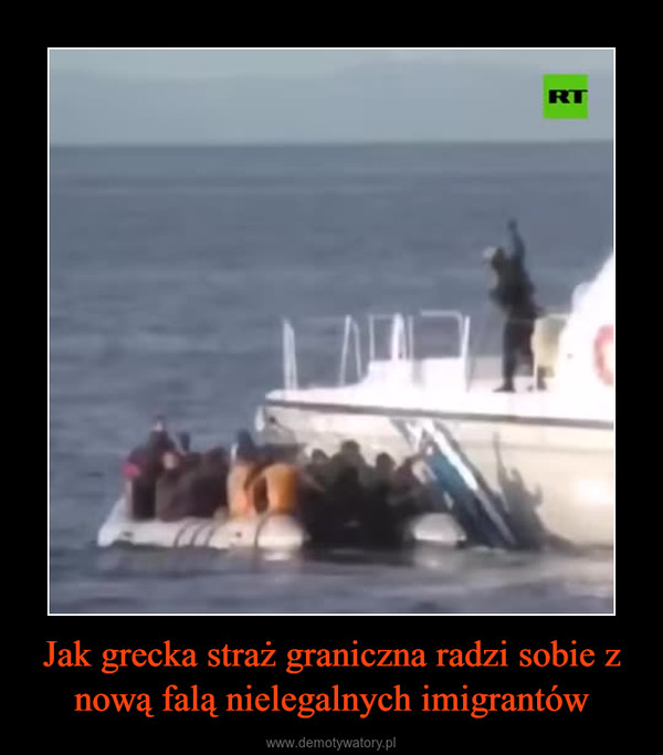 Jak grecka straż graniczna radzi sobie z nową falą nielegalnych imigrantów –  