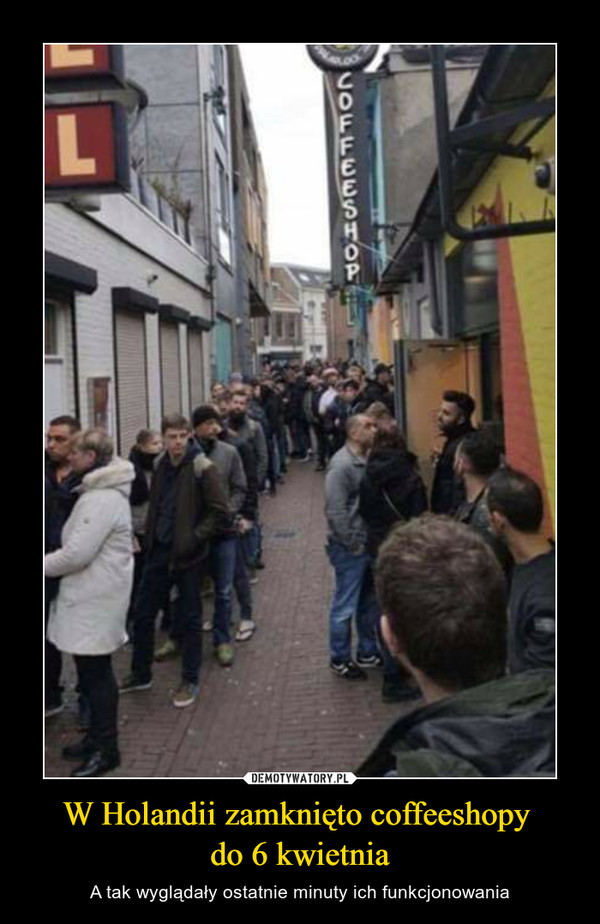 W Holandii zamknięto coffeeshopy do 6 kwietnia – A tak wyglądały ostatnie minuty ich funkcjonowania 