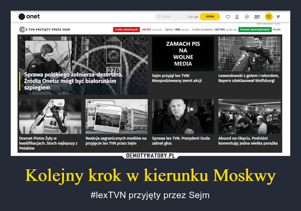 Kolejny krok w kierunku Moskwy – #lexTVN przyjęty przez Sejm 