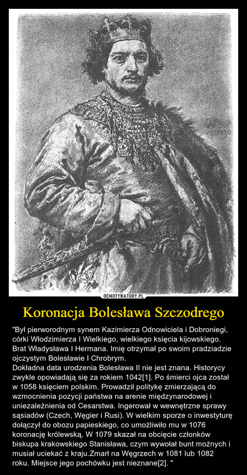 Koronacja Bolesława Szczodrego