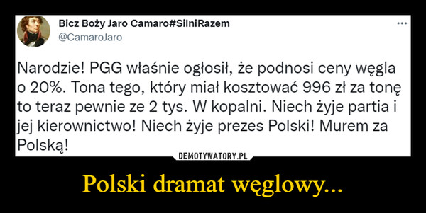 Polski dramat węglowy...