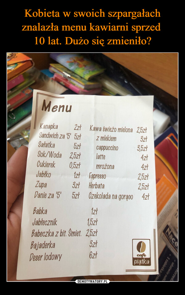  –  menu