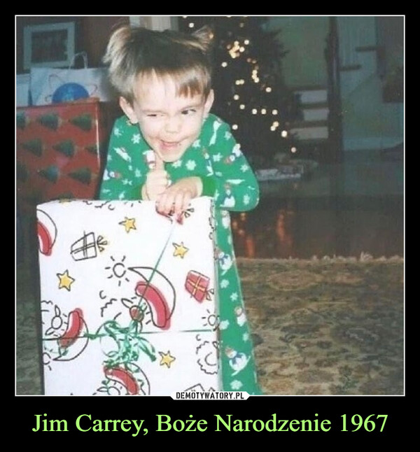 Jim Carrey, Boże Narodzenie 1967