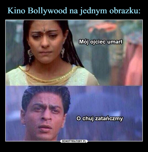 Kino Bollywood na jednym obrazku: