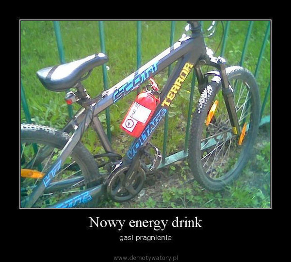 Nowy energy drink – gasi pragnienie  